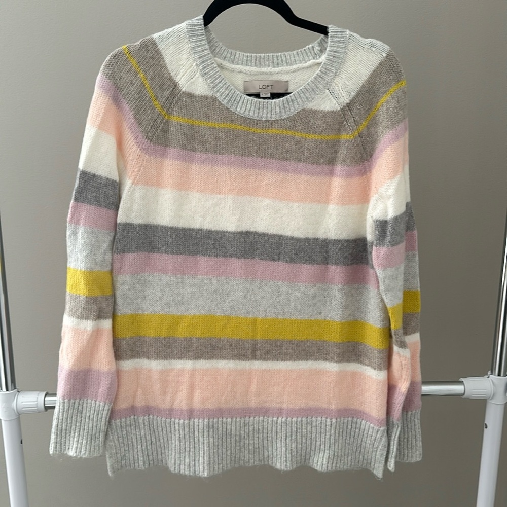 Loft Multi colored Sweater.